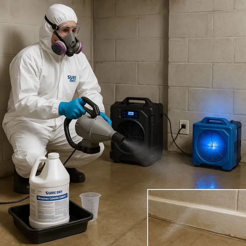 Sanitization and Odor Removal process in Tiffin, OH