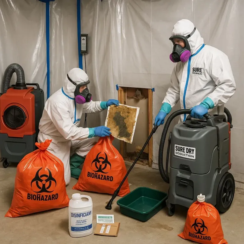 Contaminated Water Handling Protocols process in Tiffin, OH